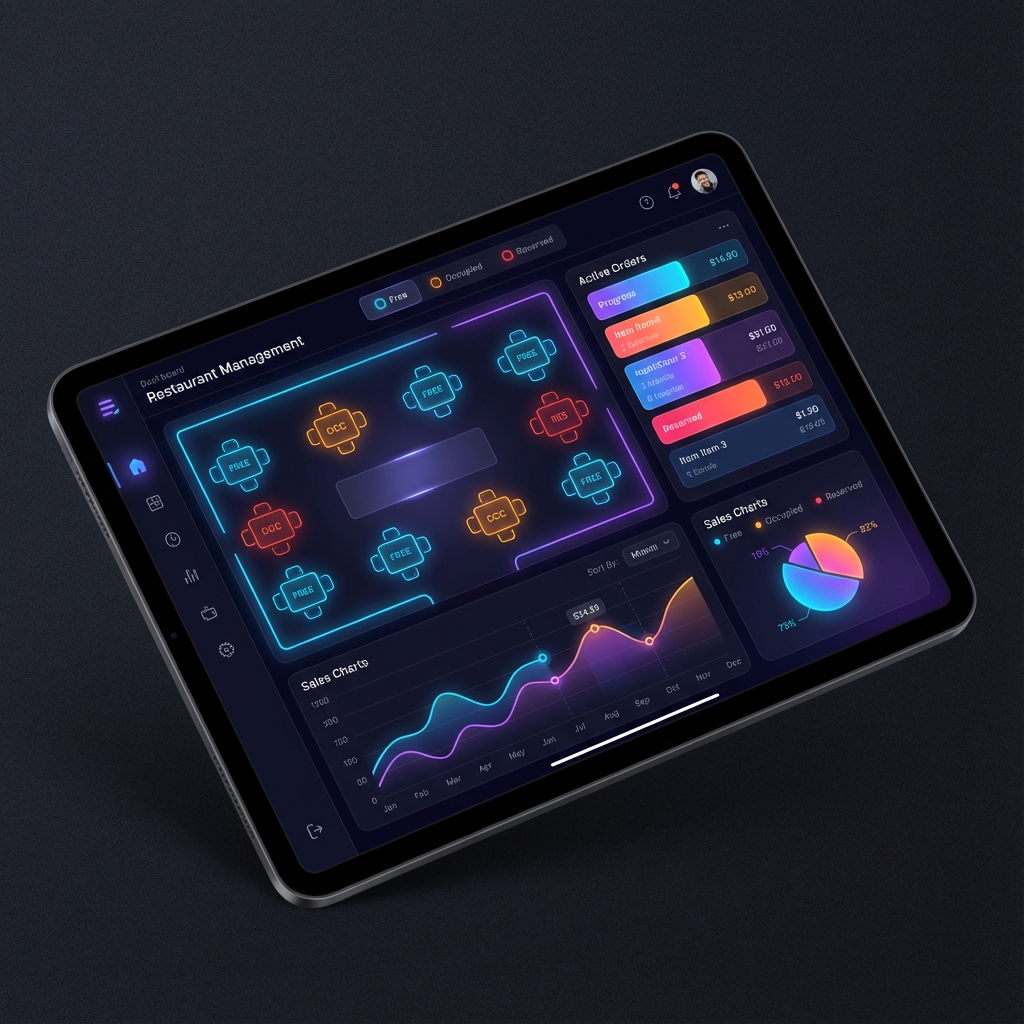 Interfaccia RistoPro per ordini, sala e cucina